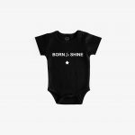 בגד גוף שחור קצר ניו בורן